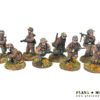 Escuadra SS avanzando con cautela - Kampfgruppe Hansen