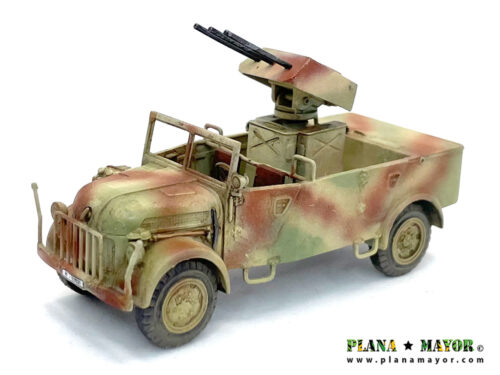 Alternative view of Steyr 1500 A Leichter Flakkraftwagen