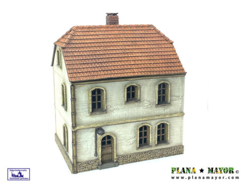 Casa de pueblo alemana