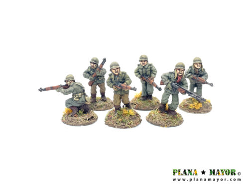 Infantería americana con BAR - Equipo SNAFU